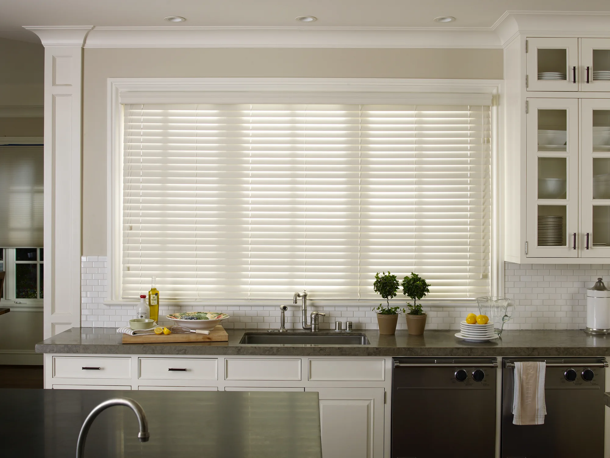 Custom blinds installed by Love Is Blinds in Denton, TX